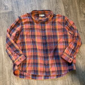 Duluth Men's Free Swingin' Flannel Relaxed Fit Shirt size 4XL